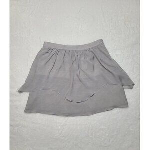 Banana Republic Skirt Gray Tiered Layered A-Line Size S (Sample) No Size Tag